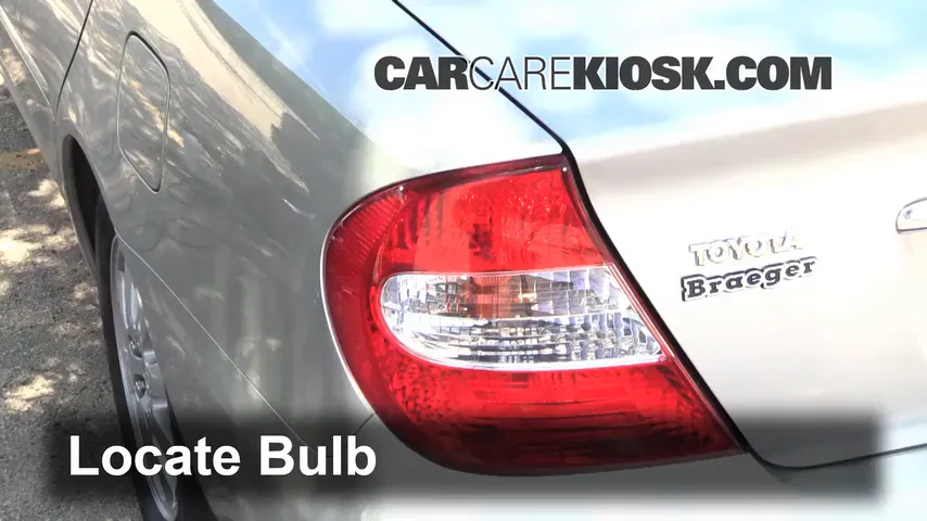 2003 Toyota Camry XLE 3.0L V6 Lights Brake Light (replace bulb)